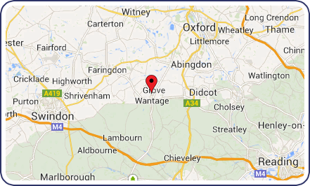 Abingdon Area Map